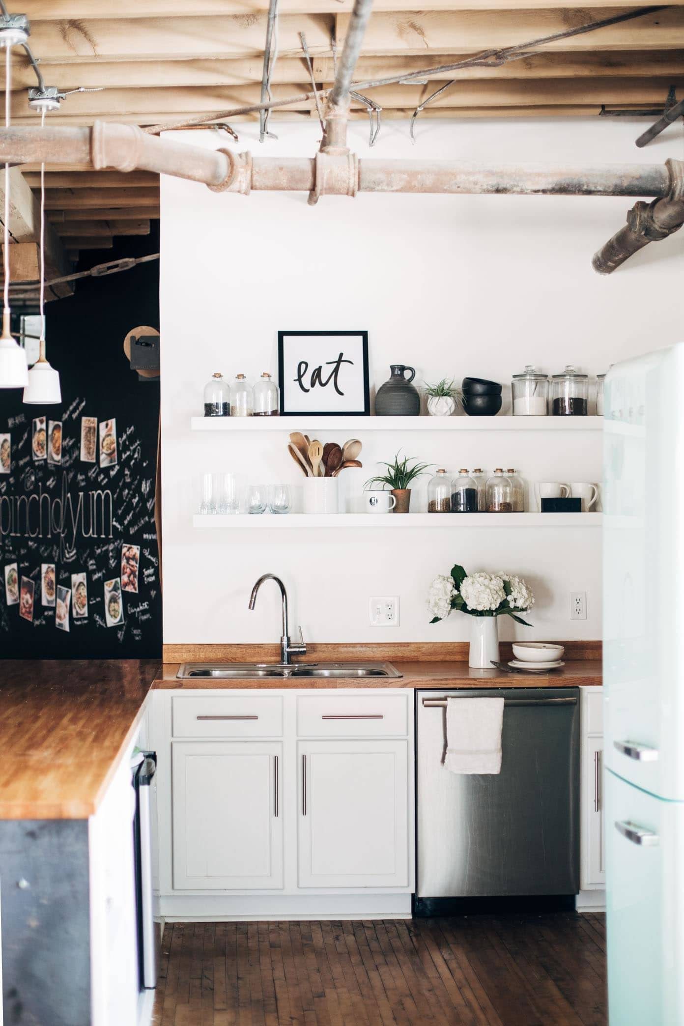Industrial kitchen.