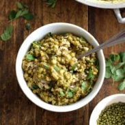 Monggo Soup with Malunggay