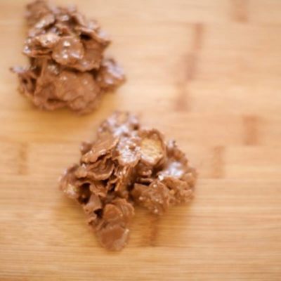 A picture of Nutella and Peanut Butter Clusters