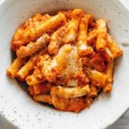 A picture of Three Cheese Baked Ziti